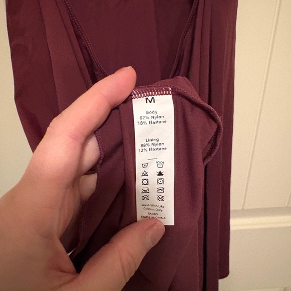 Halara Burgundy Athletic Dress - Picture 6 of 6